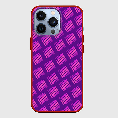 Чехол iPhone 13 Pro Логотип Джи Айдл / 3D-Красный – фото 1