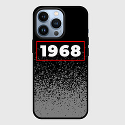 Чехол для iPhone 13 Pro 1968 - в красной рамке на темном, цвет: 3D-черный