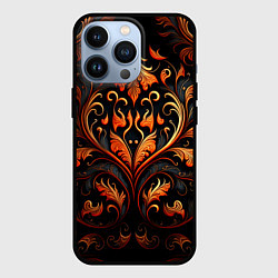 Чехол iPhone 13 Pro Огненные узоры