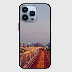 Чехол для iPhone 13 Pro Санкт-Петербург: Васильевский остров, цвет: 3D-черный
