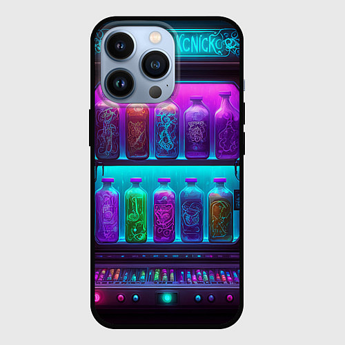 Чехол iPhone 13 Pro Волшебный бар / 3D-Черный – фото 1