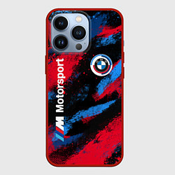 Чехол iPhone 13 Pro BMW - буйство красок