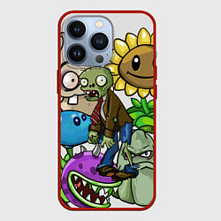 Чехол iPhone 13 Pro Коллаж персонажей