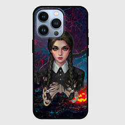 Чехол iPhone 13 Pro Уэндэй волшбеный фон