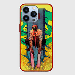 Чехол для iPhone 13 Pro Тацуки Фудзимота, цвет: 3D-красный