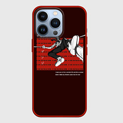 Чехол iPhone 13 Pro Denji - человек бензопила