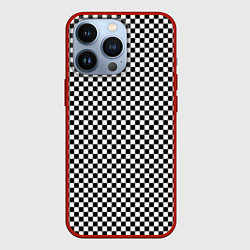 Чехол iPhone 13 Pro Шахматная клетка иллюзия