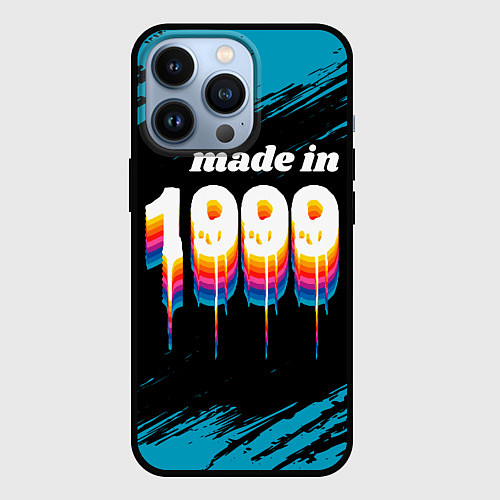 Чехол iPhone 13 Pro Made in 1999: liquid art / 3D-Черный – фото 1