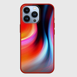 Чехол iPhone 13 Pro Радужные волны
