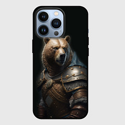 Чехол iPhone 13 Pro Медведь в доспехах
