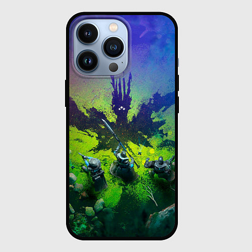 Чехол iPhone 13 Pro Destiny 2 рейд / 3D-Черный – фото 1