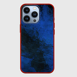 Чехол для iPhone 13 Pro Синий дым, цвет: 3D-красный