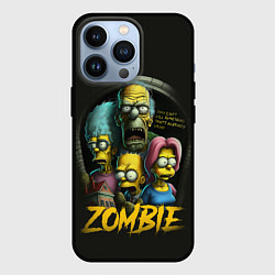 Чехол iPhone 13 Pro Simpsons zombie