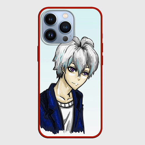 Чехол iPhone 13 Pro Осако Сого / 3D-Красный – фото 1