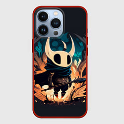 Чехол iPhone 13 Pro Hollow Knight c посохом
