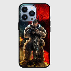 Чехол iPhone 13 Pro Gears of War Маркус Феникс