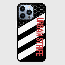 Чехол для iPhone 13 Pro Urban Strife, цвет: 3D-черный