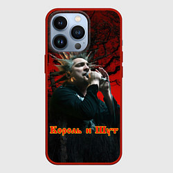 Чехол для iPhone 13 Pro Горшок с микрофоном, цвет: 3D-красный