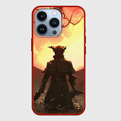 Чехол для iPhone 13 Pro Охотник против сущности, цвет: 3D-красный