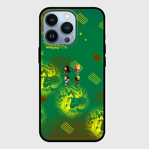 Чехол iPhone 13 Pro Simpson children / 3D-Черный – фото 1