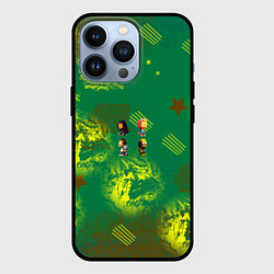 Чехол для iPhone 13 Pro Simpson children, цвет: 3D-черный