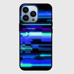 Чехол для iPhone 13 Pro Модные помехи, цвет: 3D-черный