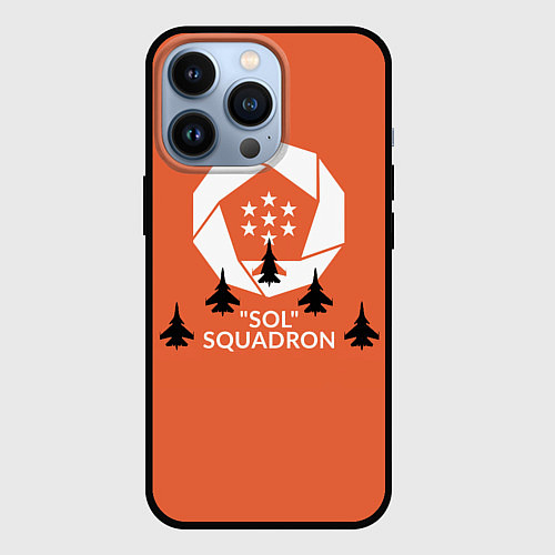 Чехол iPhone 13 Pro SOL Squadron / 3D-Черный – фото 1