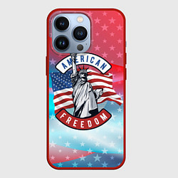 Чехол iPhone 13 Pro American freedom