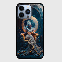 Чехол iPhone 13 Pro Лунная королева - нейросеть