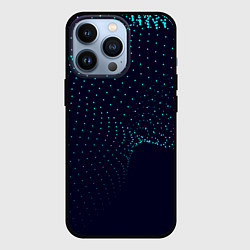 Чехол для iPhone 13 Pro Плавающие точки, цвет: 3D-черный