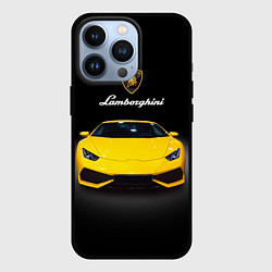 Чехол iPhone 13 Pro Итальянский спорткар Lamborghini Aventador