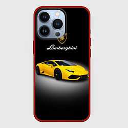 Чехол iPhone 13 Pro Спорткар Lamborghini Aventador