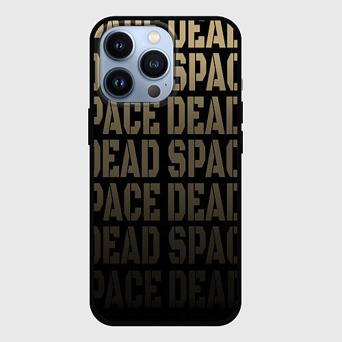 Чехол iPhone 13 Pro Dead Space или мертвый космос / 3D-Черный – фото 1