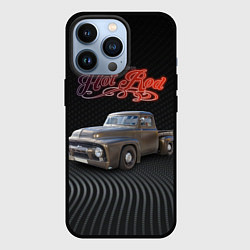 Чехол iPhone 13 Pro Хот род на базе модели Ford F-100