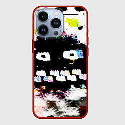 Чехол для iPhone 13 Pro Плохие парни 2, цвет: 3D-красный