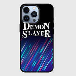 Чехол для iPhone 13 Pro Demon Slayer stream, цвет: 3D-черный