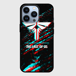 Чехол для iPhone 13 Pro The Last Of Us в стиле glitch и баги графики на те, цвет: 3D-черный