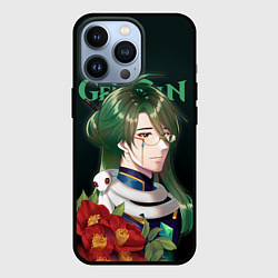 Чехол iPhone 13 Pro Genshin Impact Baizhu