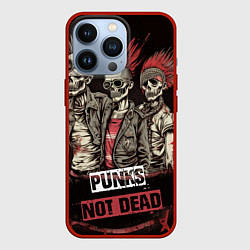 Чехол iPhone 13 Pro Punks not dead