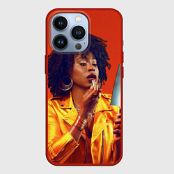 Чехол iPhone 13 Pro Taylor Harding art - Why Women Kill