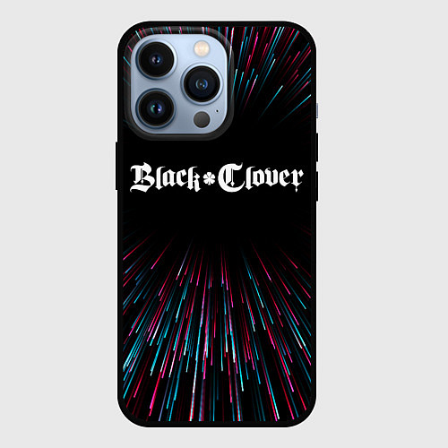Чехол iPhone 13 Pro Black Clover infinity / 3D-Черный – фото 1