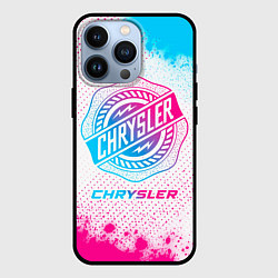 Чехол iPhone 13 Pro Chrysler neon gradient style