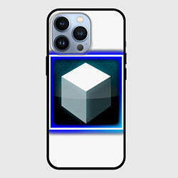 Чехол iPhone 13 Pro Белый куб и магия