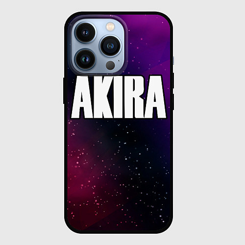 Чехол iPhone 13 Pro Akira gradient space / 3D-Черный – фото 1