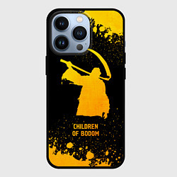 Чехол iPhone 13 Pro Children of Bodom - gold gradient