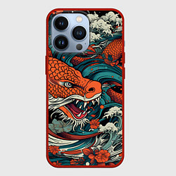 Чехол iPhone 13 Pro В стиле Irezumi