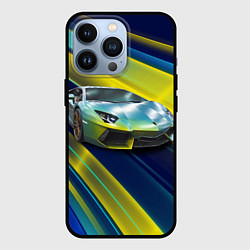 Чехол iPhone 13 Pro Суперкар Lamborghini Reventon