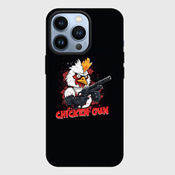 Чехол iPhone 13 Pro Chicken gun pew pew