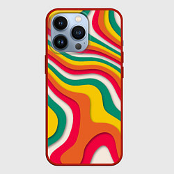 Чехол iPhone 13 Pro Множество красочных линий