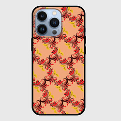 Чехол iPhone 13 Pro Абстрактный винтажный растительный орнамент